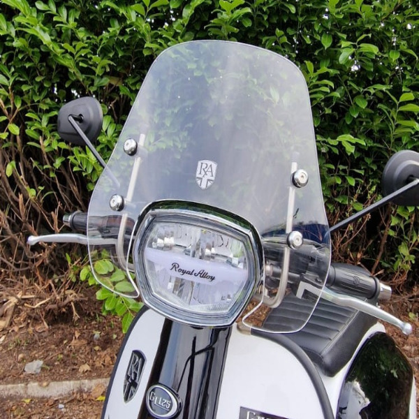 Royal Alloy Royal Alloy Trapezium Headlight Medium Clear Screen